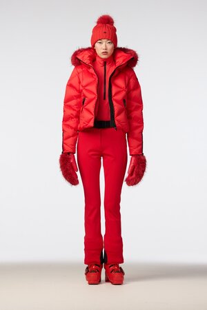 Lyžiarska bunda Goldbergh Harumi Ski Jacket Faux Border Flame