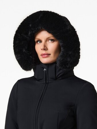 Lyžiarska bunda Goldbergh Hida Faux Border Ski Jacket Black 24/25 Lyžiarska bunda Goldbergh Hida Faux Border Ski Jacket Black 24/25