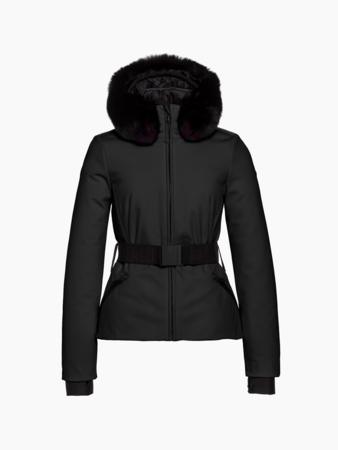Lyžiarska bunda Goldbergh Hida Faux Border Ski Jacket Black 24/25 Lyžiarska bunda Goldbergh Hida Faux Border Ski Jacket Black 24/25