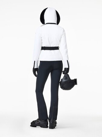 Lyžiarska bunda Goldbergh Hida Faux Border Ski Jacket White 24/25