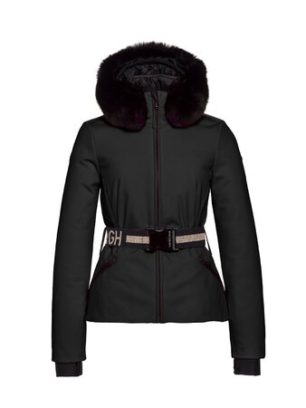Lyžiarska bunda Goldbergh Hida Jacket Faux Fur Black