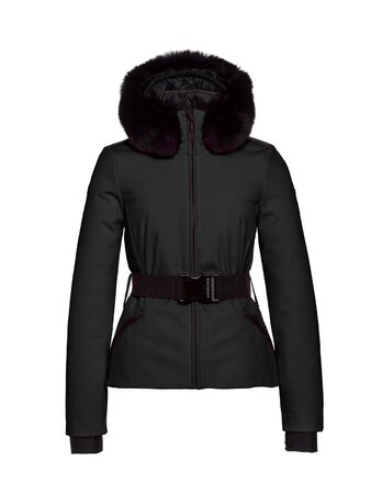 Lyžiarska bunda Goldbergh Hida Jacket Faux Fur Black
