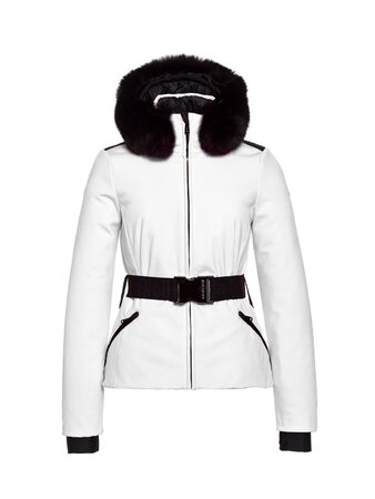 Lyžiarska bunda Goldbergh Hida Jacket Faux Fur White