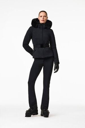 Lyžiarska bunda Goldbergh Hida Ski Jacket Faux Border Black