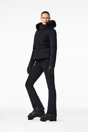 Lyžiarska bunda Goldbergh Hida Ski Jacket Faux Border Black