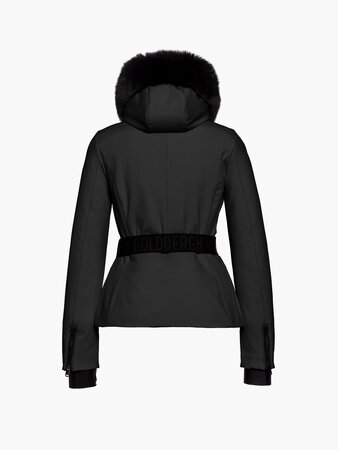 Lyžiarska bunda Goldbergh Hida Ski Jacket Faux Border Black