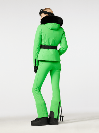 Lyžiarska bunda Goldbergh Hida Ski Jacket Faux Border Flash Green Lyžiarska bunda Goldbergh Hida Ski Jacket Faux Border Flash Green