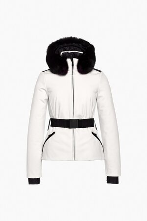 Lyžiarska bunda Goldbergh Hida Ski Jacket Faux Border Snow White
