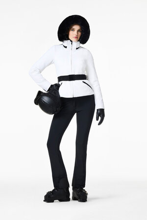 Lyžiarska bunda Goldbergh Hida Ski Jacket Faux Border Snow White