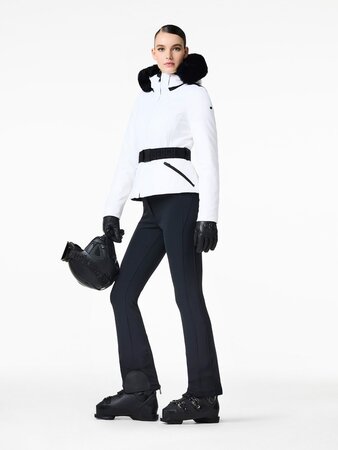 Lyžiarska bunda Goldbergh Hida Ski Jacket Faux Border White