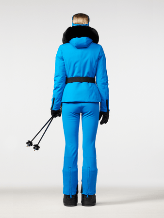 Lyžiarska bunda Goldbergh Hida Ski Jacket Real Border Electric Blue Lyžiarska bunda Goldbergh Hida Ski Jacket Real Border Electric Blue