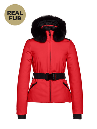 Lyžiarska bunda Goldbergh Hida Ski Jacket Real Border Flame