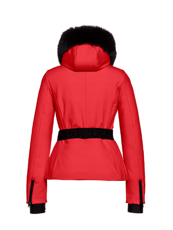 Lyžiarska bunda Goldbergh Hida Ski Jacket Real Border Flame
