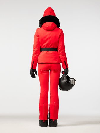 Lyžiarska bunda Goldbergh Hida Ski Jacket Real Border Flame