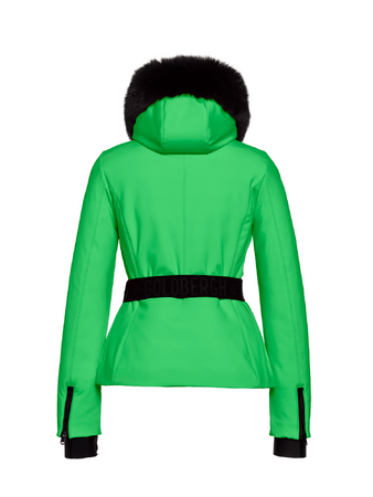 Lyžiarska bunda Goldbergh Hida Ski Jacket Real Border Flash Green