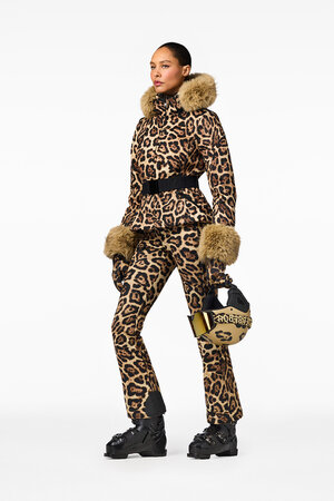 Lyžiarska bunda Goldbergh Jagger Ski Jacket Faux Border Jaguar