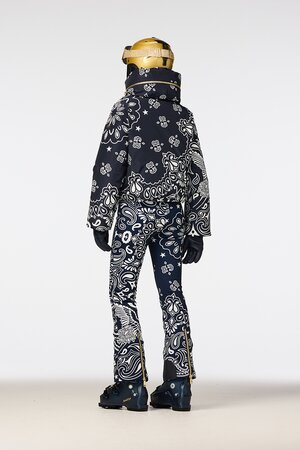 Lyžiarska bunda Goldbergh Kyoki Ski Jacket Bandana Paisley Blue
