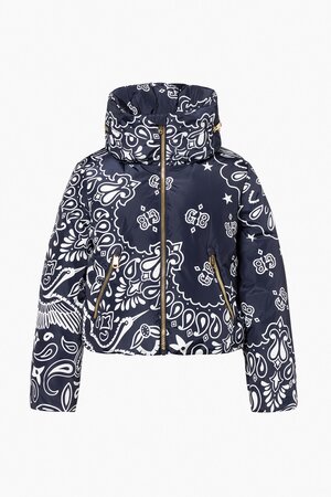 Lyžiarska bunda Goldbergh Kyoki Ski Jacket Bandana Paisley Blue
