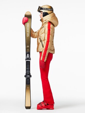 Lyžiarska bunda Goldbergh Montd'Or Jacket Gold