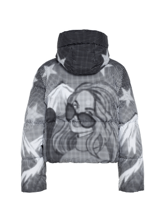 Lyžiarska bunda Goldbergh Pammy Ski Jacket Dotty Black/White