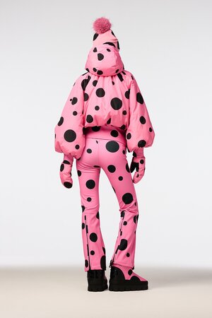 Lyžiarska bunda Goldbergh Polka Ski Jacket Dots Flame