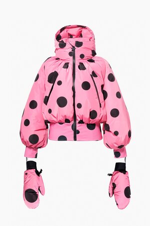 Lyžiarska bunda Goldbergh Polka Ski Jacket Dots Flame