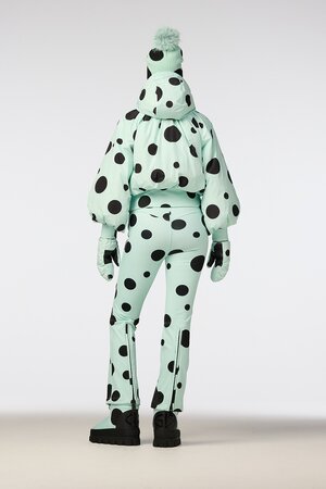 Lyžiarska bunda Goldbergh Polka Ski Jacket Dots Mint