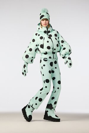 Lyžiarska bunda Goldbergh Polka Ski Jacket Dots Mint