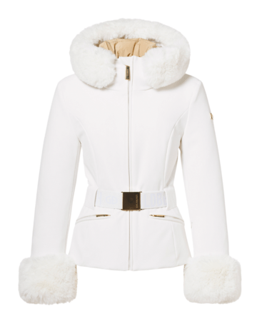 Bunda Goldbergh Prezioso Ski Jacket Faux Border Cream
