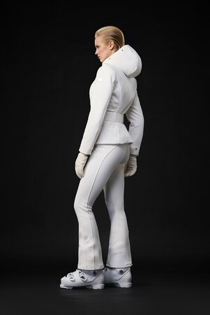 Lyžiarska bunda Goldbergh Prezioso Ski Jacket Faux Border Snow White