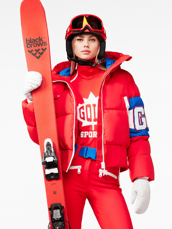 Lyžiarska bunda Goldbergh Puck Ski Jacket Flame