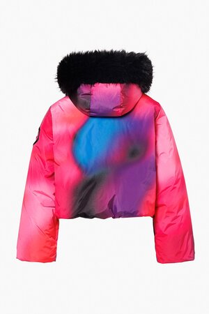 Lyžiarska bunda Goldbergh Sansu Ski Jacket Faux Border Night Runner Bold