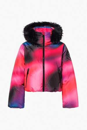 Lyžiarska bunda Goldbergh Sansu Ski Jacket Faux Border Night Runner Bold