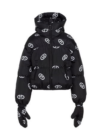 Lyžiarska bunda Goldbergh Snowflake Ski Jacket Black/White