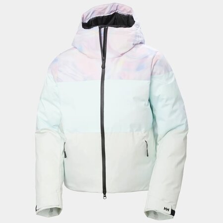 Lyžiarska bunda Helly Hansen W Nora Short Puffy Ski Jacket Reflections Lyžiarska bunda Helly Hansen W Nora Short Puffy Ski Jacket Reflections
