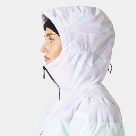 Lyžiarska bunda Helly Hansen W Nora Short Puffy Ski Jacket Reflections Lyžiarska bunda Helly Hansen W Nora Short Puffy Ski Jacket Reflections