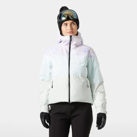Lyžiarska bunda Helly Hansen W Nora Short Puffy Ski Jacket Reflections Lyžiarska bunda Helly Hansen W Nora Short Puffy Ski Jacket Reflections