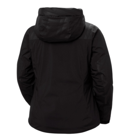 Lyžiarska bunda Helly Hansen W Valdisere 3.0 Jacket Black Embossed Stripes