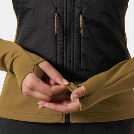 Zimná bunda Helly Hansen W Versalite Hybrid Fleece Jacket Sepia