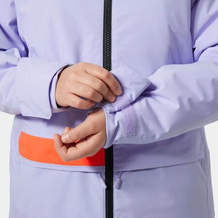 Lyžiarska bunda Helly Hansen JR Girl Stellar Jacket 2.0 Bright Lavender