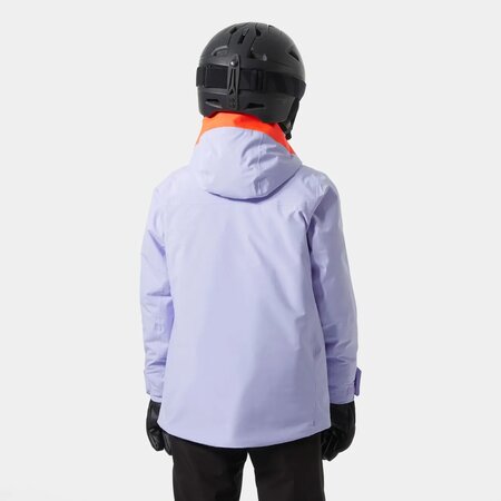 Lyžiarska bunda Helly Hansen JR Girl Stellar Jacket 2.0 Bright Lavender