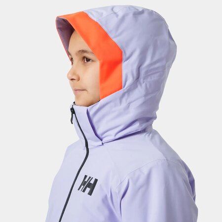 Lyžiarska bunda Helly Hansen JR Girl Stellar Jacket 2.0 Bright Lavender