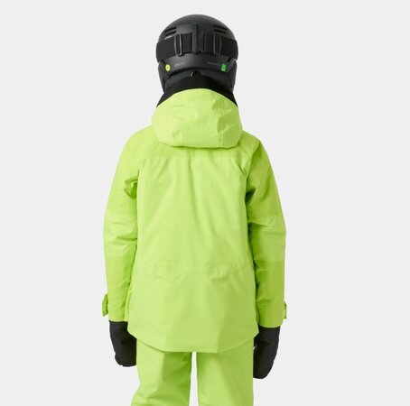 Lyžiarska bunda Helly Hansen JR Summit 2.0 Jacket Luminous Green
