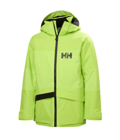 Lyžiarska bunda Helly Hansen JR Summit 2.0 Jacket Luminous Green