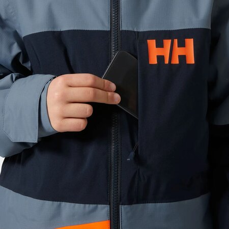 Lyžiarska bunda Helly Hansen JR Summit 2.0 Jacket Navy