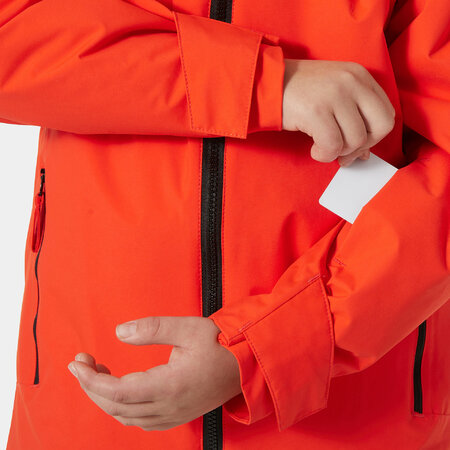 Detská bunda Helly Hansen Juniors' Traverse Jacket Cherry Tomato