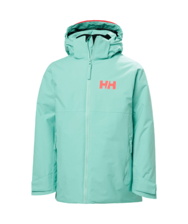 Lyžiarska bunda Helly Hansen Juniors' Traverse Jacket Lagoon