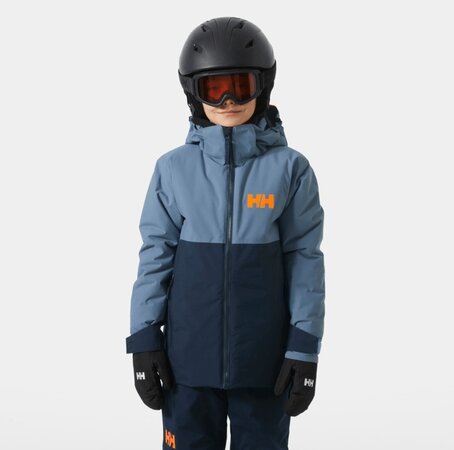 Lyžiarska bunda Helly Hansen Juniors' Traverse Jacket Navy