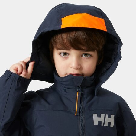 Lyžiarska bunda Helly Hansen Kids’ Rider Insulated Ski Jacket Navy