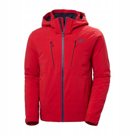 Lyžiarska bunda Helly Hansen Alpha 4.0 Jacket Red